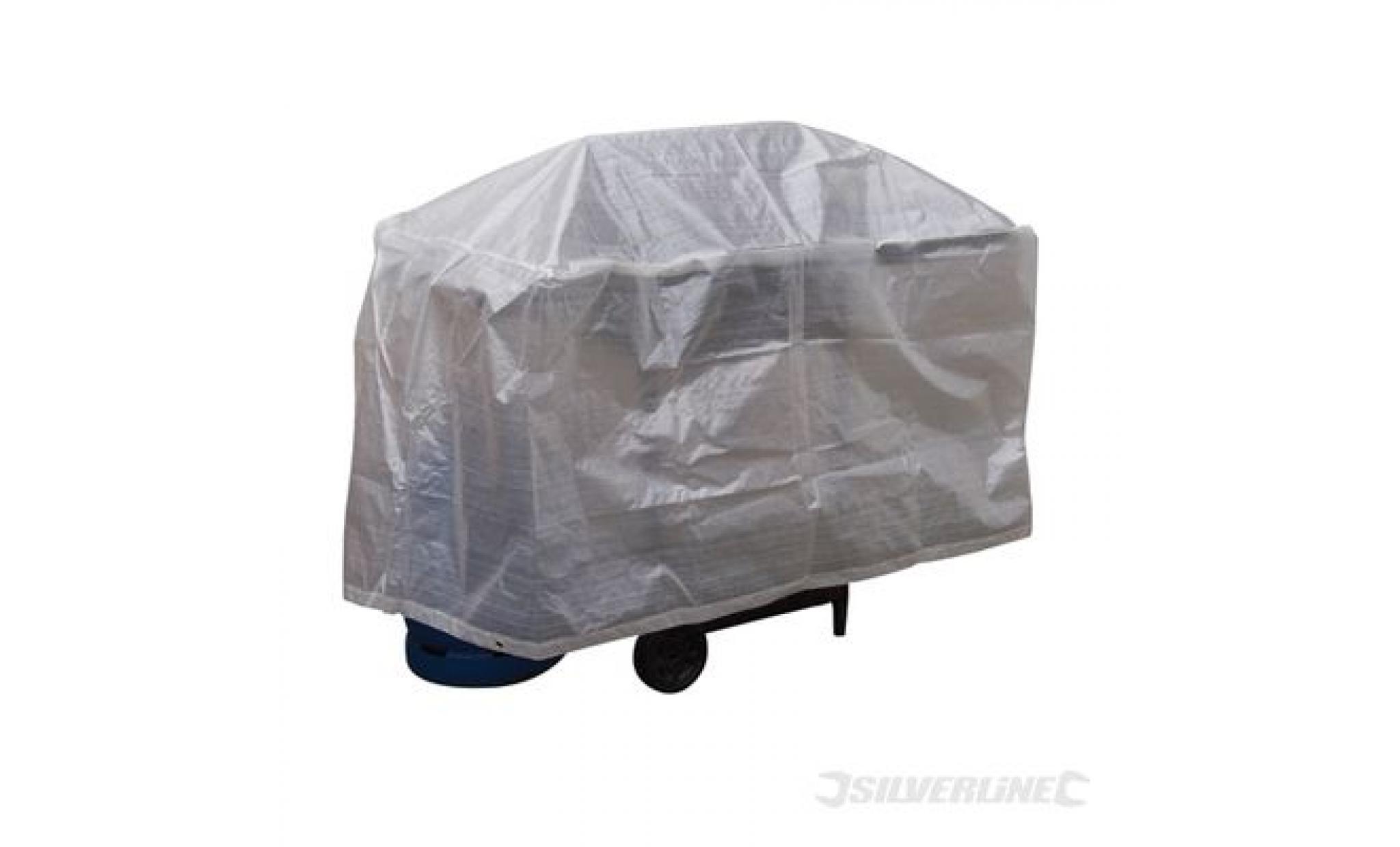 housse de protection impermeable pour barbecue 122 x 71 x 71 cm