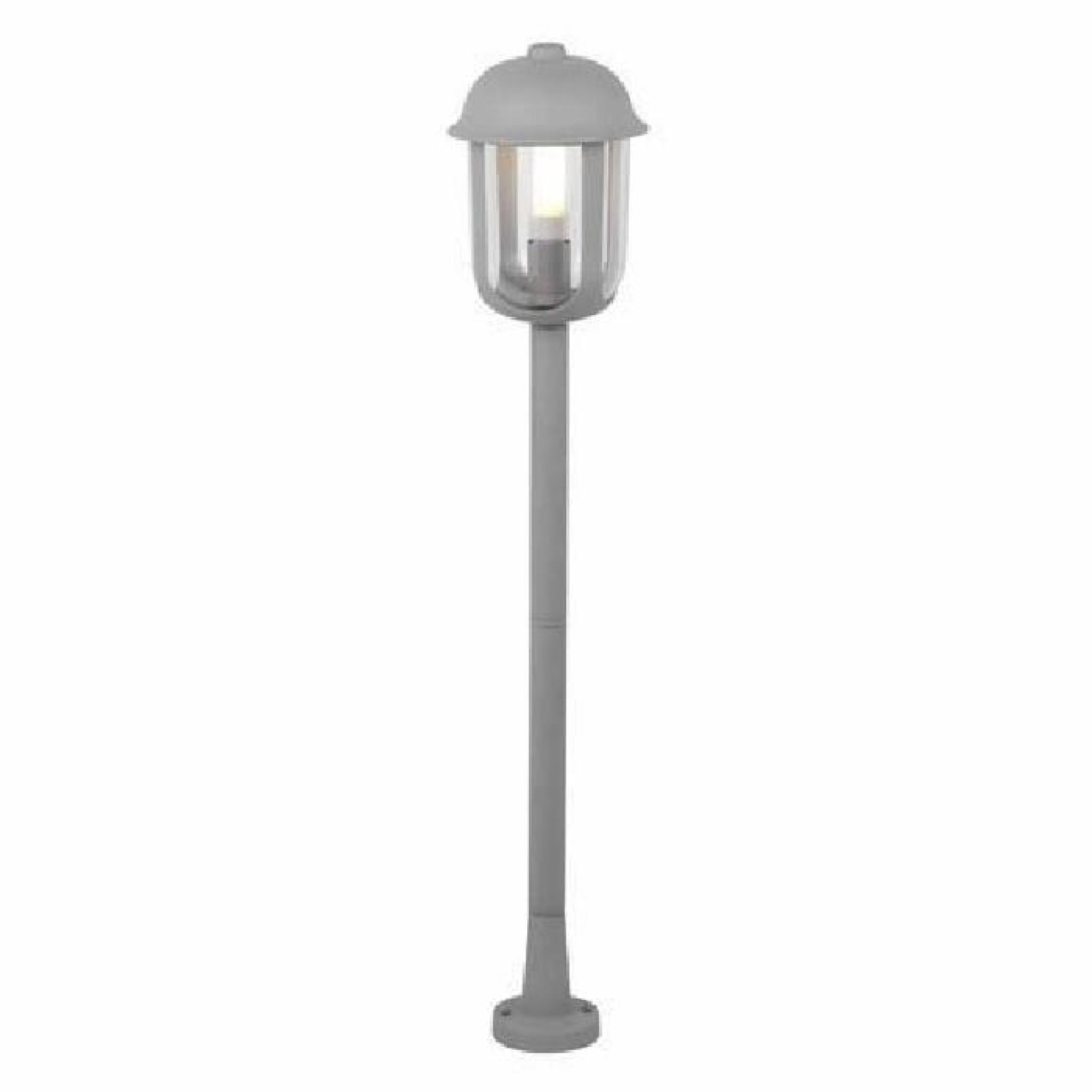 Lampadaire d'extérieur Gris 60 W - CROUZETTE HK150198