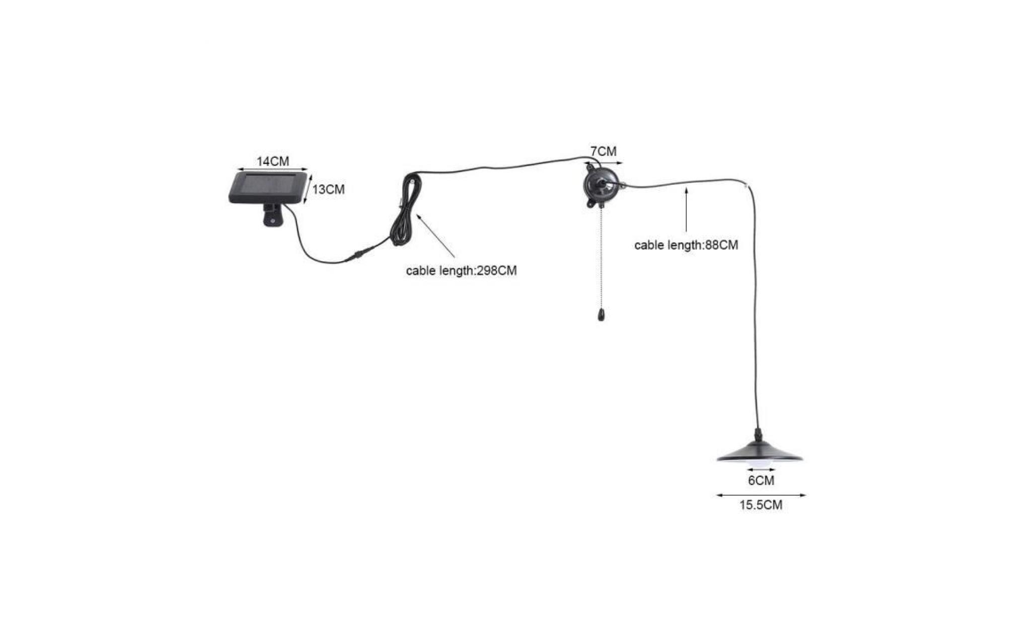 lampe solaire led lumière ampoule par porte suspendue de garage avec télécommande extérieure pas cher