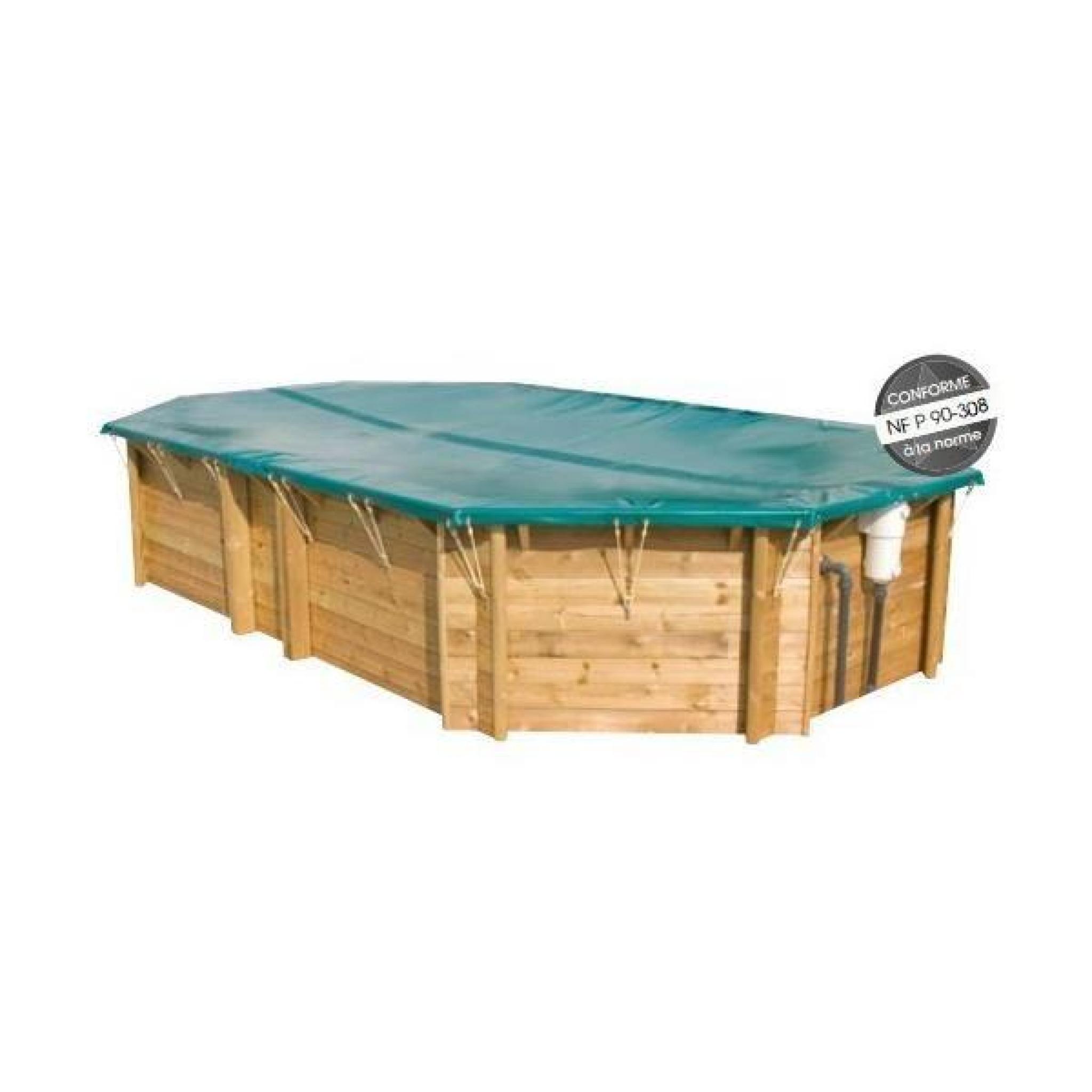 Pour piscine procopi carré 5 x 5 m gris pas cher