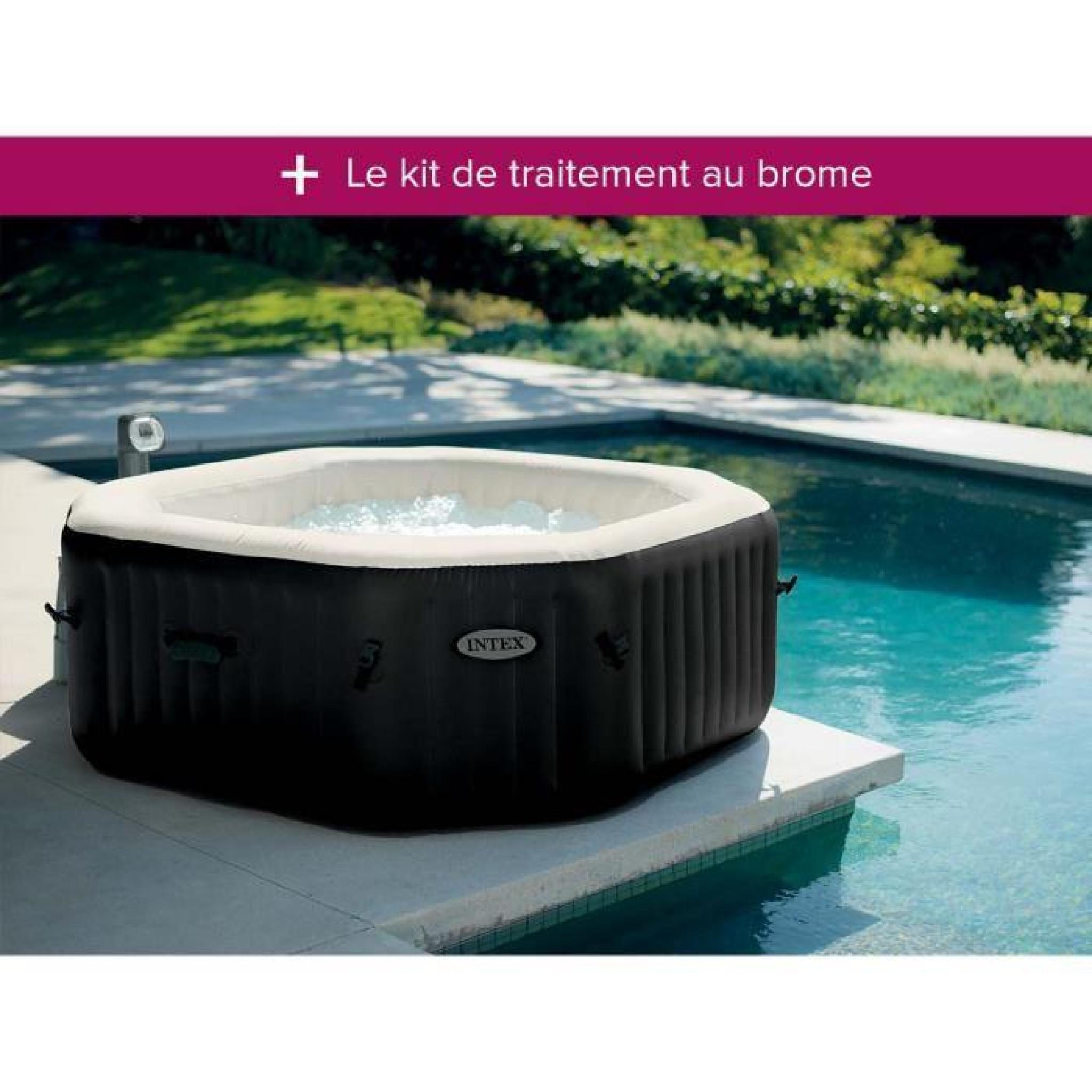 Spa gonflable octogonal Intex 6 places