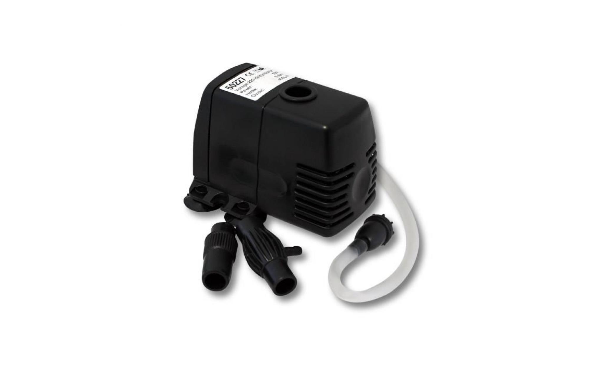 sunsun hj 542 eco pompe d'aquarium 400l/h 5w avec tuyau d'air   50227