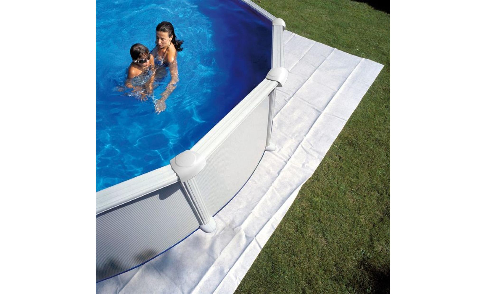 gre tapis de sol feutrine pour piscine Ø  400 cm pas cher