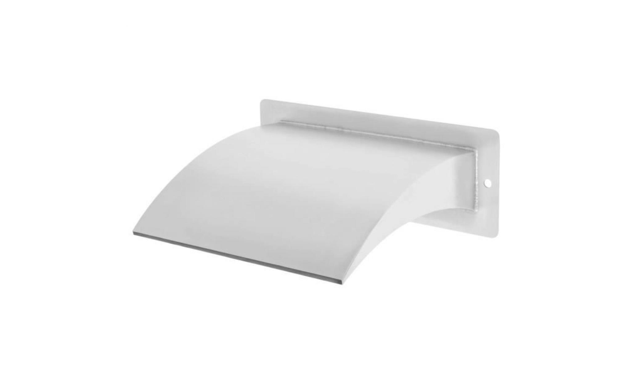 vidaxl fontaine d'étang acier inoxydable 30 x 9 x 26 cm argenté pas cher